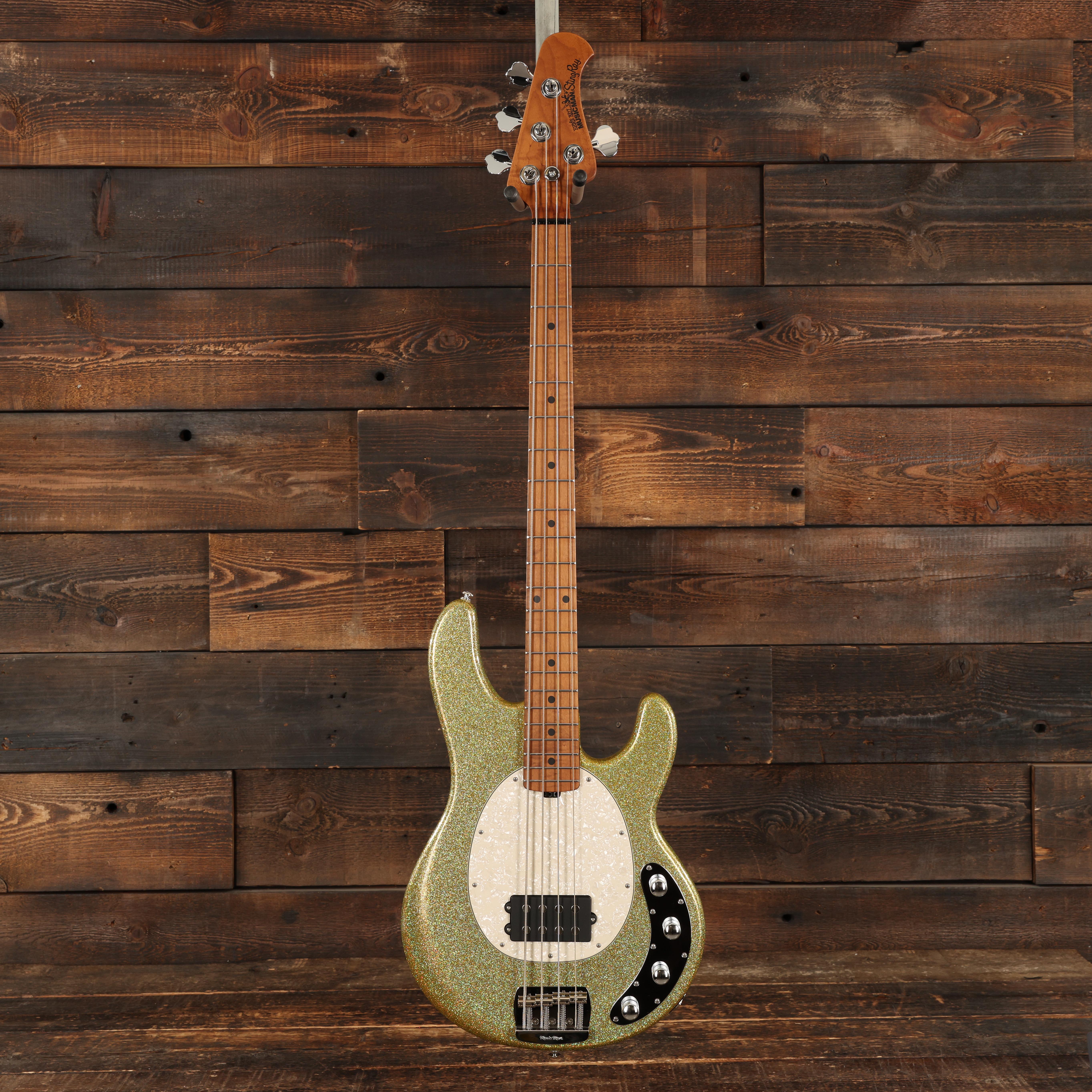 Music Man StingRay Special Bass Guitar in Yellow Brick Road